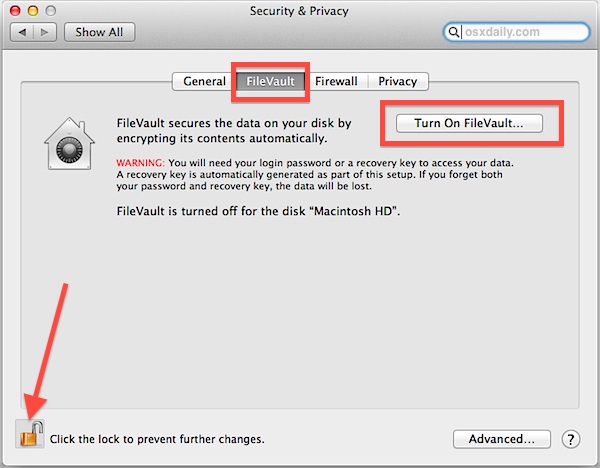 encryption for excel files on mac